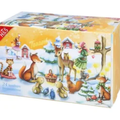 H&S Adventskalender Stern Filterbeutel 24 Stück
