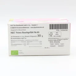 H&S Bio Baby- u.Kindertee Feines Bauchgefühl Fbtl. 20 Stück