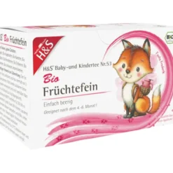H&S Bio Baby- u.Kindertee Früchtefein Filterbeutel 20 Stück