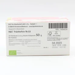 H&S Bio Baby- u.Kindertee Früchtefein Filterbeutel 20 Stück