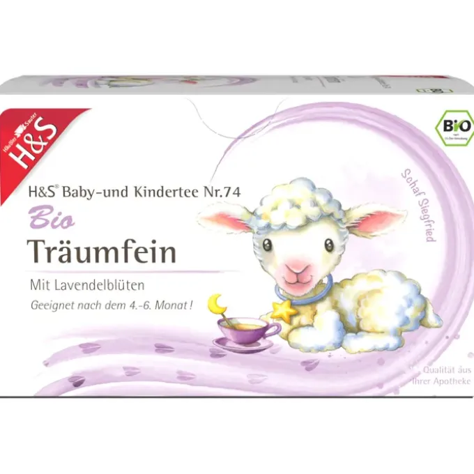 H&S Bio Baby- u.Kindertee Träumfein Filterbeutel 20 Stück
