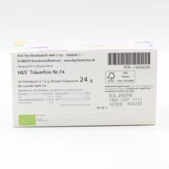 H&S Bio Baby- u.Kindertee Träumfein Filterbeutel 20 Stück