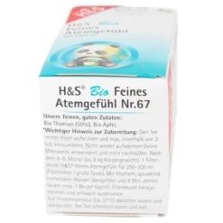 H&S Bio Feines Atemgefühl Baby- u.Kindertee Fbtl. 20 Stück
