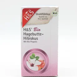 H&S Bio Hagebutte-Hibiskus Filterbeutel 20 Stück