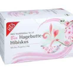 H&S Bio Hagebutte-Hibiskus Filterbeutel 20 Stück