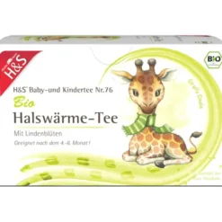 H&S Bio Halswärme-Tee Baby- und Kindertee Fbtl. 20 Stück