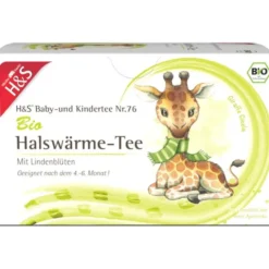 H&S Bio Halswärme-Tee Baby- und Kindertee Fbtl. 20 Stück
