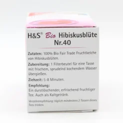H&S Bio Hibiskusblüte Filterbeutel 20 Stück