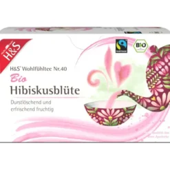 H&S Bio Hibiskusblüte Filterbeutel 20 Stück