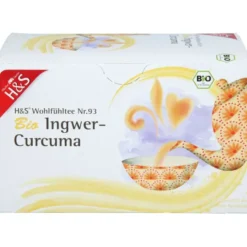 H&S Bio Ingwer-Curcuma Filterbeutel 20 Stück