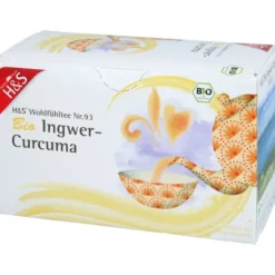 H&S Bio Ingwer-Curcuma Filterbeutel 20 Stück