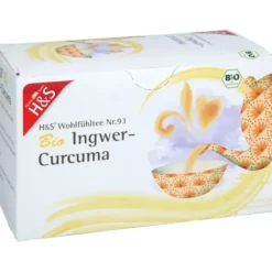 H&S Bio Ingwer-Curcuma Filterbeutel 20 Stück