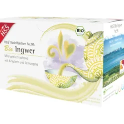 H&S Bio Ingwer Filterbeutel 20 Stück