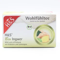 H&S Bio Ingwer Filterbeutel 20 Stück