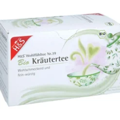 H&S Bio Kräutertee Filterbeutel 20 Stück