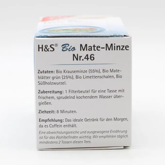 H&S Bio Mate-Minze Filterbeutel 20X1,8 g