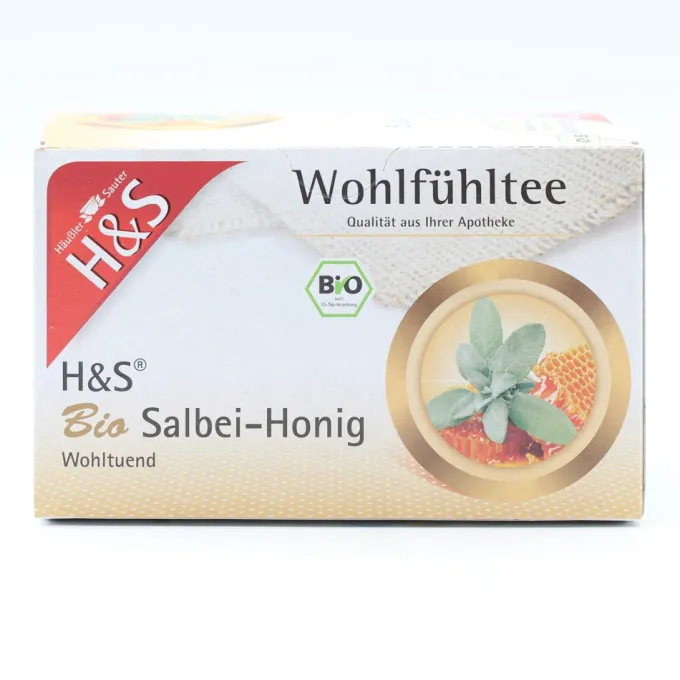 H&S Bio Salbei-Honig Filterbeutel 20 Stück