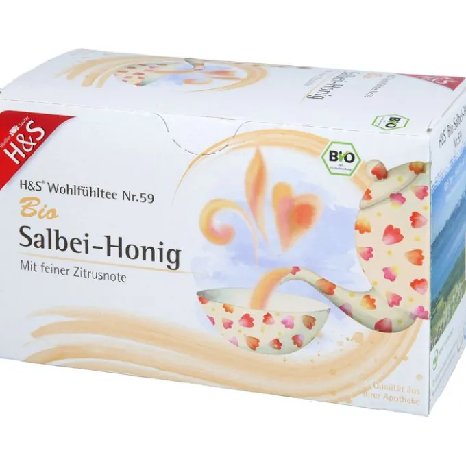 H&S Bio Salbei-Honig Filterbeutel 20 Stück