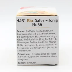 H&S Bio Salbei-Honig Filterbeutel 20 Stück