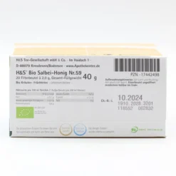 H&S Bio Salbei-Honig Filterbeutel 20 Stück