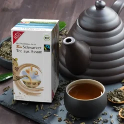 H&S Bio Schwarzer Tee aus Assam Filterbeutel 20 Stück