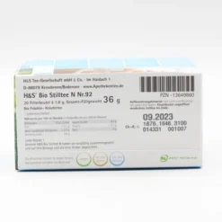 H&S Bio Stilltee N Filterbeutel 20 Stück