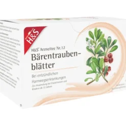 H&S Bärentraubentee Filterbeutel 20X2,7 g