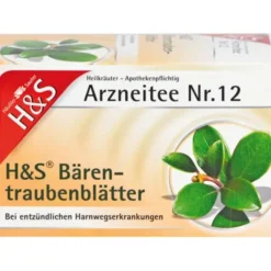 H&S Bärentraubentee Filterbeutel 20X2,7 g