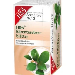 H&S Bärentraubentee Filterbeutel 20X2,7 g