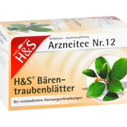 H&S Bärentraubentee Filterbeutel 20X2,7 g