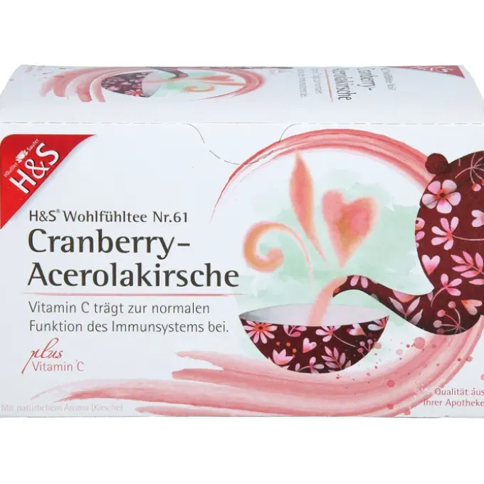 H&S Cranberry-Acerolakirsche mit Vitamin C Fbtl. 20 Stück