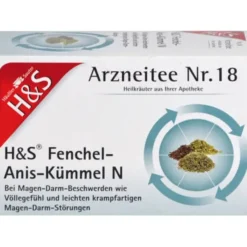 H&S Fenchel-Anis-Kümmel N Filterbeutel 20X2,0 g