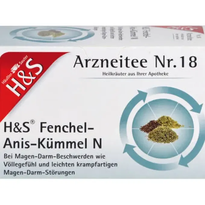 H&S Fenchel-Anis-Kümmel N Filterbeutel 20X2,0 g
