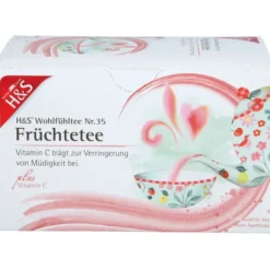 H&S Früchte mit Vitamin C Filterbeutel 20 Stück