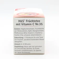 H&S Früchte mit Vitamin C Filterbeutel 20 Stück