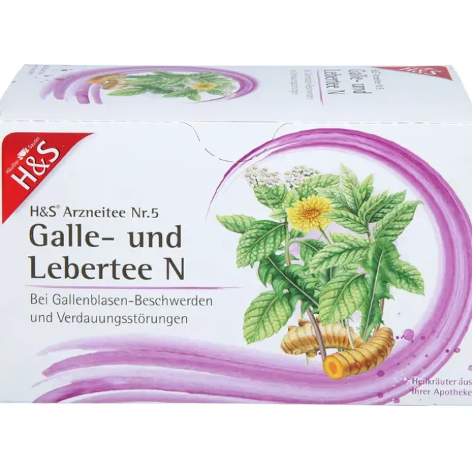 H&S Galle- und Lebertee N Filterbeutel 20X2,0 g