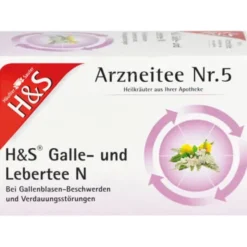 H&S Galle- und Lebertee N Filterbeutel 20X2,0 g