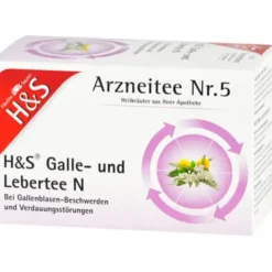 H&S Galle- und Lebertee N Filterbeutel 20X2,0 g
