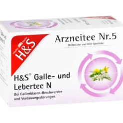 H&S Galle- und Lebertee N Filterbeutel 20X2,0 g