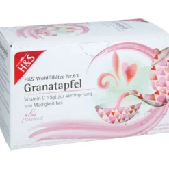 H&S Granatapfel mit Vitamin C Filterbeutel 20 Stück