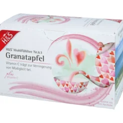 H&S Granatapfel mit Vitamin C Filterbeutel 20 Stück