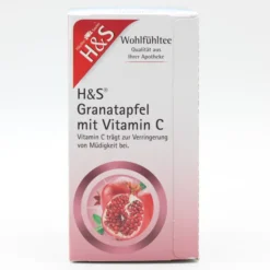 H&S Granatapfel mit Vitamin C Filterbeutel 20 Stück