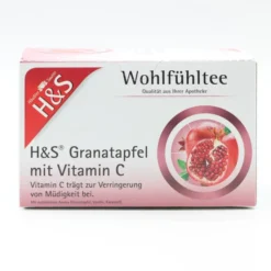 H&S Granatapfel mit Vitamin C Filterbeutel 20 Stück