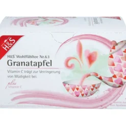 H&S Granatapfel mit Vitamin C Filterbeutel 20 Stück