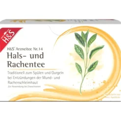 H&S Hals- und Rachentee Filterbeutel 20X2,5 g