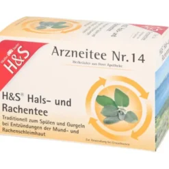 H&S Hals- und Rachentee Filterbeutel 20X2,5 g