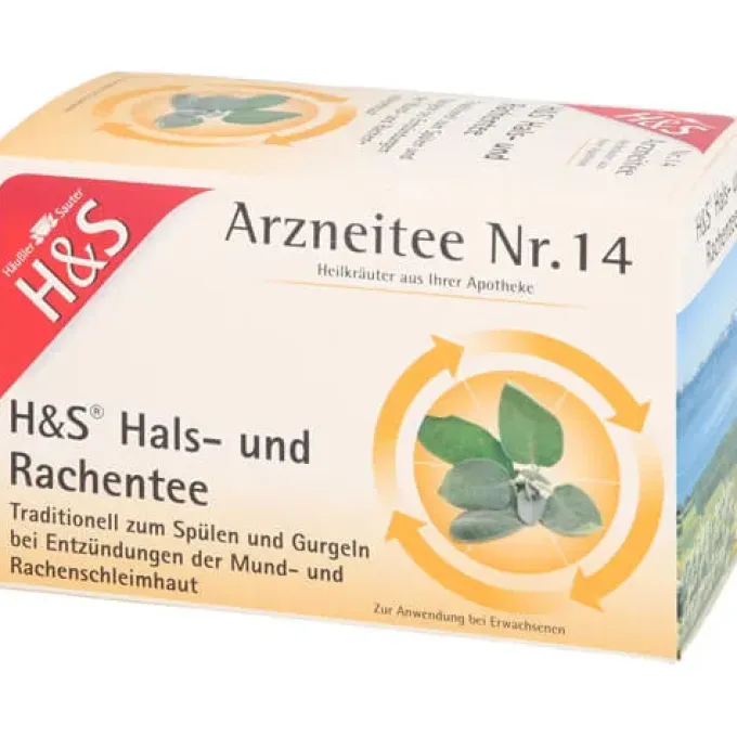 H&S Hals- und Rachentee Filterbeutel 20X2,5 g