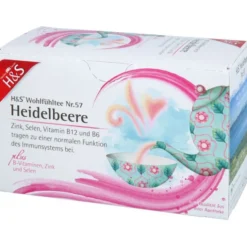 H&S Heidelbeere m.B-Vitaminen Zink und Selen Fbtl. 20 Stück