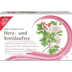 H&S Herz Kreislauf Tee Filterbeutel 20X2,0 g