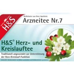 H&S Herz Kreislauf Tee Filterbeutel 20X2,0 g